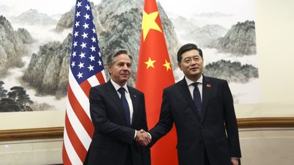 'തായ്‌വാന്‍ സ്വാതന്ത്ര്യത്തെ പിന്തുണക്കില്ല'; ചൈനീസ് സന്ദര്‍ശനത്തിനിടെ ആന്റണി ബ്ലിങ്കണ്‍