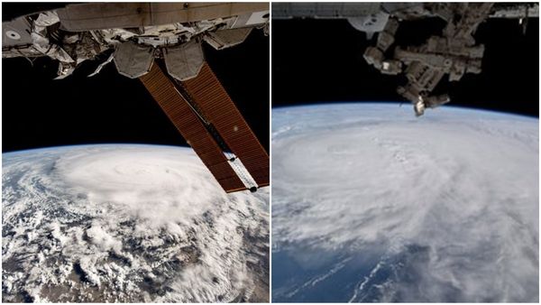 വീശിയടിക്കുന്ന ബിപോർജോയ്: ബഹിരാകാശ നിലയത്തില്‍ നിന്നുള്ള ചിത്രം പുറത്തുവിട്ട് യുഎഇ സഞ്ചാരി