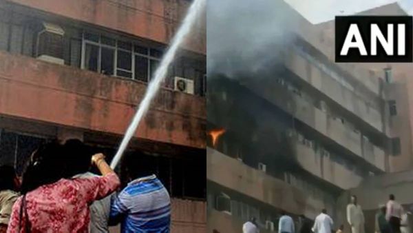   ഭോപ്പാൽ സർക്കാർ ഓഫീസ് തീപിടിത്തം; 5 കോടി മുടക്കി വാങ്ങിയ ഹൈഡ്രോളിക് ഗോവണി ഉപയോഗിച്ചില്ല