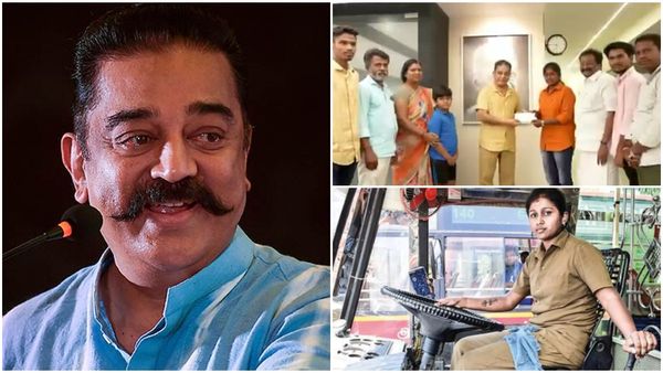 കൈയടി നേടി കമല്‍ഹാസന്‍; ജോലി പോയ വനിതാ ബസ് ഡ്രൈവര്‍ക്ക് അമൂല്യ സമ്മാനം