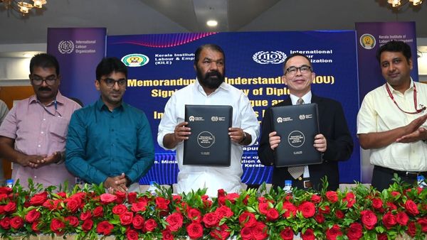 അന്താരാഷ്ട്ര തൊഴിൽ സംഘടനയുമായി ചേർന്ന് പുതിയ കോഴ്സ്; ധാരണാപത്രം ഒപ്പിട്ട് കില