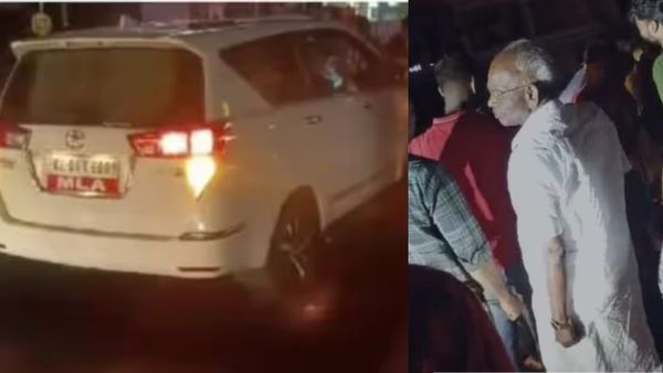 എംഎം മണിയുടെ കാറിടിച്ച് വഴിയാത്രക്കാരന് ഗുരുതര പരിക്ക്: അപകടം കഴക്കൂട്ടം ദേശീയ പാതയില്‍
