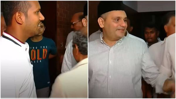 വിമാനമിറങ്ങിയ ദിവേഷ് മനസ്സുനിറയെ നന്ദിയും സ്നേഹവുമായി ആദ്യമെത്തിയത് പാണക്കാട്..; സന്തോഷക്കാഴ്ച