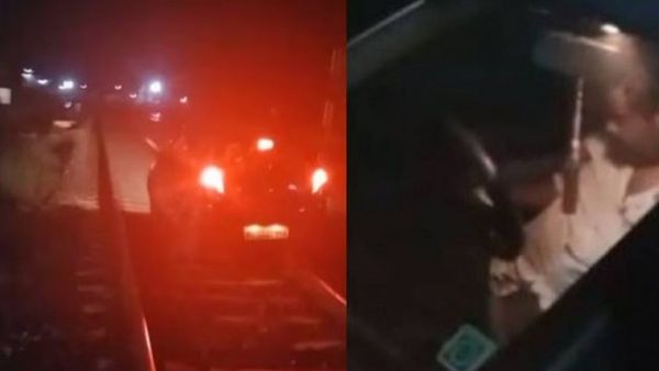 മദ്യപിച്ച് ലക്കുകെട്ട് റെയില്‍വെ ട്രാക്കിലൂടെ കാര്‍ ഓടിച്ചു; മധ്യവയസ്‌കന്‍ അറസ്റ്റില്‍