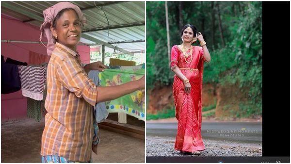  4 മണിക്കൂർ കൊണ്ട് 52 കാരി ചന്ദ്രിക ചേച്ചി 25കാരിയായ കല്യാണപ്പെണ്ണായി; വൈറലായി മേക്ക്ഓവർ വീഡിയോ