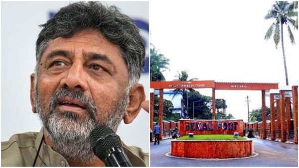 ബേക്കൽ കോട്ടയുടെ സൗന്ദര്യം ആസ്വ​ദിക്കാൻ ഡി കെ ശിവകുമാർ എത്തി; സന്ദർശക ഡയറിയിൽ കുറിച്ചത് ഇങ്ങനെ