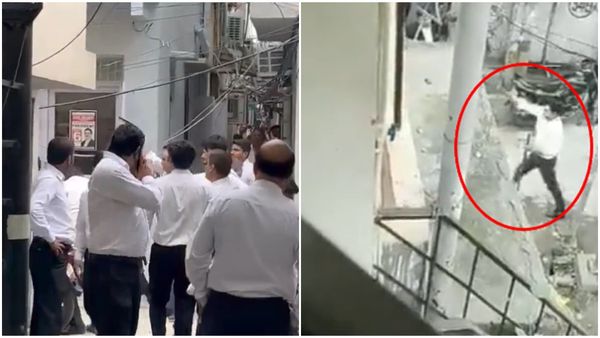 Viral Video: കോടതി വളപ്പിൽ അഭിഭാഷകരുടെ കയ്യാങ്കളി;  9 റൗണ്ട് വെടിയുതിർത്തു ; സംഭവമിങ്ങനെ