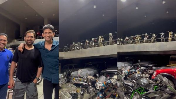 എന്റമ്മോ, ഇതെന്താ ബൈക്ക് ഷോറൂമോ; ധോണിയുടെ ഗ്യാരേജ് ചിത്രങ്ങള്‍ ആദ്യമായി പുറത്ത്; വീഡിയോ വൈറല്‍!!