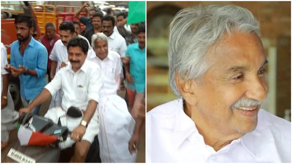 'പിന്നിലോട്ട് കേറിക്കോ സാറേ...' 'സ്‌കൂട്ടറും ഹെലികോപ്ടറും പിന്നെ ഉമ്മന്‍ ചാണ്ടി സാറും...' കുറിപ്പ്