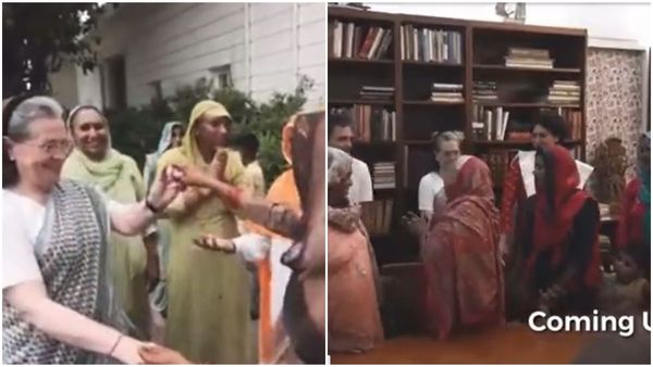 കർഷക സ്ത്രീകൾ അന്നൊരു ആ​ഗ്രഹം പറഞ്ഞു; ഇന്ന് അവർ  രാഹുലിന്റെ വീട്ടിലെത്തി, സോണിയക്കൊപ്പം നൃത്തവും..