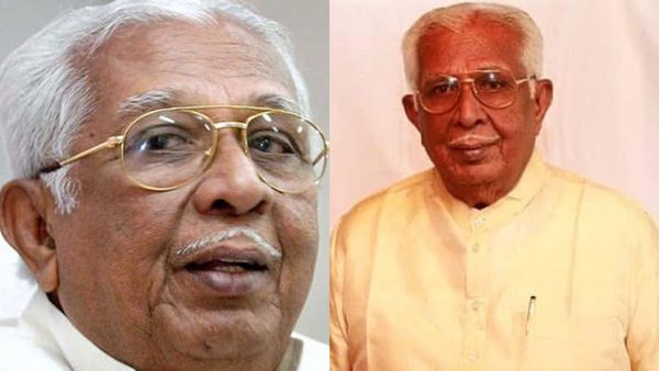 വക്കം പുരുഷോത്തമന്‍ അന്തരിച്ചു: വിട പറയുന്നത് തലമുതിർന്ന കോണ്‍ഗ്രസ് നേതാവ്