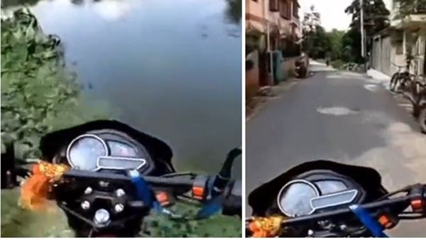 വ്ലോ​ഗർമാരേ ഇങ്ങനെ  ചെയ്യല്ലേ.. മൂക്കുകുത്തി കനാലിൽ വീണത് മാത്രമേ യുവാവിന് ഓർമ്മയുള്ളൂ!