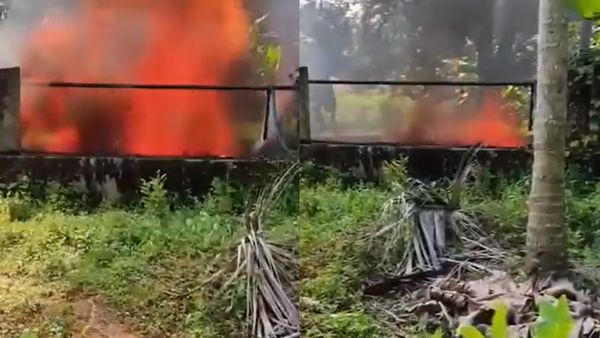 ഡീസലുമായി പോയ ടാങ്കര്‍ ലോറി മറിഞ്ഞു, പിന്നാലെ കിണറുകളില്‍ തീപിടുത്തം