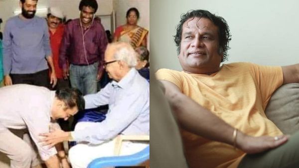 കമൽഹാസൻ കാൽ തൊട്ട് വണങ്ങുന്ന ചിത്രവുമായി ഹരീഷ് പേരടി; 'കാലിൽ തൊടണോ മുഷ്ടി ചുരുട്ടണോ, ഇതൊക്കെ വ്യക്തിപരം'