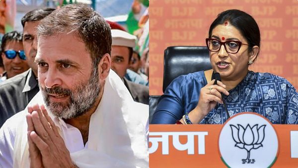 രാഹുലിന് മാന്യതയില്ല, ഫ്‌ളൈയിംഗ് കിസ് മോശം പെരുമാറ്റമെന്ന് സ്മൃതി ഇറാനി