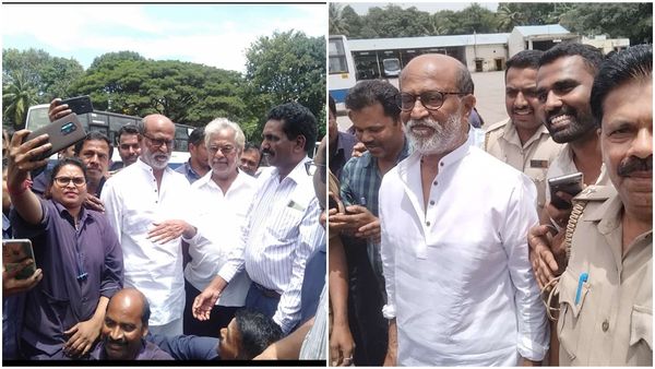 കണ്ടക്ടറായി ജോലി ചെയ്ത ഡിപ്പോയിലെത്തി രജനികാന്ത്; അതുല്യ നിമിഷം, ഫോട്ടോ വൈറല്‍