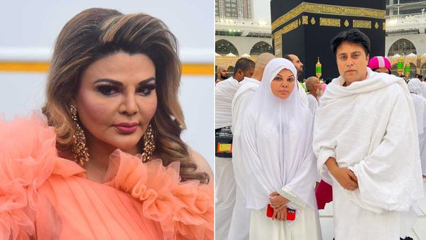 വിവാദങ്ങള്‍ക്കിടെ രാഖി സാവന്ത് മക്കയിലെത്തി ഉംറ നിര്‍വഹിച്ചു; ചിത്രങ്ങള്‍ വൈറല്‍