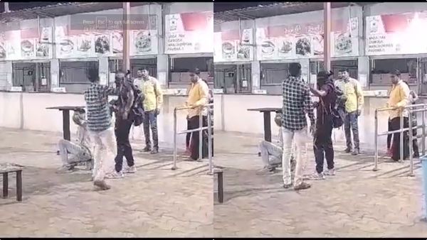 നിനക്ക് ബുദ്ധിയുണ്ടോ? ക്ഷേത്രത്തില്‍ വെച്ച് ബന്ദിയാക്കിയ തീവ്രവാദിയുടെ മുഖത്തടിച്ച് യുവാവ്, വൈറല്‍