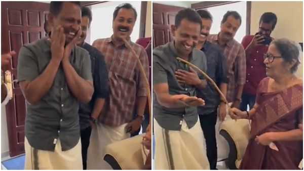 വളർന്നുവലിയ നിലയിലെത്തി, ടീച്ചർക്ക് മുന്നിൽ ഇപ്പോഴും പഴയ വികൃതികൾ; ഹൃദയസ്പർശിയായ വീഡിയോ
