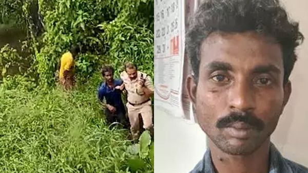 പുഴയില്‍ ചാടി രക്ഷപ്പെടാന്‍ നോക്കി ക്രിസ്റ്റല്‍: തൊഴിലാളികളുടെ സഹായത്തോടെ സാഹസികമായി പിടികൂടി പൊലീസ്