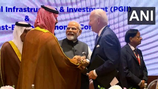 ഇന്ത്യ-ഗള്‍ഫ്-യൂറോപ്പ് സാമ്പത്തിക ഇടനാഴി പ്രഖ്യാപിച്ച് മോദി; പിന്തുണച്ച് അമേരിക്ക, ഇനി ചൈന വിയര്‍ക്കും