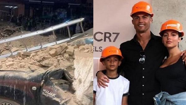 മൊറോക്കോയ്ക്ക് കൈത്താങ്ങായി റൊണാള്‍ഡോ; ദുരിതബാധിതര്‍ക്ക് ആഡംബര ഹോട്ടലില്‍ അഭയമൊരുക്കി