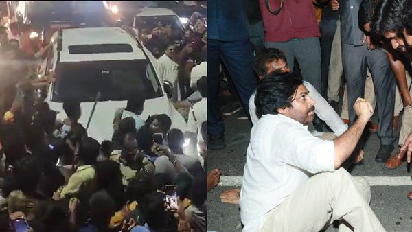 ആന്ധ്രയില്‍ നാടകീയരംഗങ്ങള്‍; പവന്‍ കല്യാണിന്റെ വാഹനവ്യൂഹം തടഞ്ഞ് പൊലീസ്, കസ്റ്റഡിയില്‍?