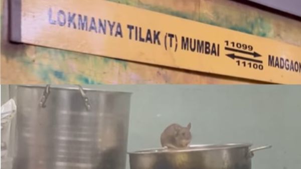 പാൻട്രിയിൽ ഓടിനടന്ന് ഭക്ഷണം കഴിച്ച് എലികൾ, വീഡിയോ പകർത്തി ; റെയിൽവേയുടെ പ്രതികരണം ഇങ്ങനെ