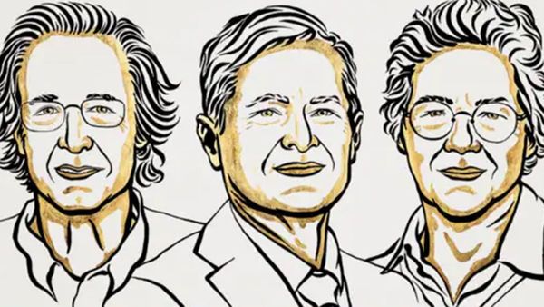 ഭൗതികശാസ്ത്ര നൊബേല്‍ പുരസ്കാരം പങ്കിട്ട് മൂന്ന് പേർ: അംഗീകാരം ഇലക്ട്രോൺ ഡൈനാമിക്സ് രംഗത്തെ പഠനത്തിന്