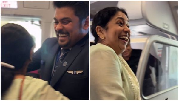 Viral video: അമ്പരപ്പും അത്ഭുതവും കണ്ണുനീരും; വിമാനത്തിൽ അമ്മയ്ക്ക് മകന്റെ സർപ്രൈസ്.. ഹൃദയംനിറഞ്ഞ് സോഷ്യൽമീഡിയ