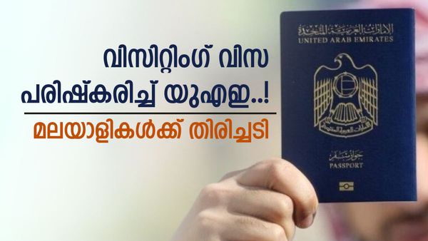 യുഎഇ മോഹം പൊലിയുന്നു..!?; മലയാളികള്‍ക്ക് കനത്ത തിരിച്ചടി; 3 മാസത്തേക്കുള്ള വിസിറ്റിംഗ് വിസ നിര്‍ത്തി