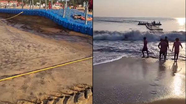 ചാവക്കാട്ടെ ഫ്ലോട്ടിംഗ് ബ്രിഡ്ജ് തകർന്നുവെന്നത് വ്യാജ വാർത്ത: അഴിച്ച് മാറ്റിയതെന്ന് മന്ത്രി റിയാസ്