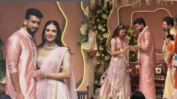 Kalidas Tharini Engagement; തരിണി ഇനി കാളിദാസിന് സ്വന്തം..വിവാഹ നിശ്ചയം കഴിഞ്ഞു, വീഡിയോ വൈറൽ