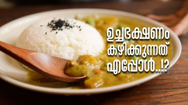 ഉച്ചഭക്ഷണം കഴിക്കേണ്ട കൃത്യമായ സമയം ഏതാണെന്ന് അറിയാമോ..? 12-1 അതോ 1-2?