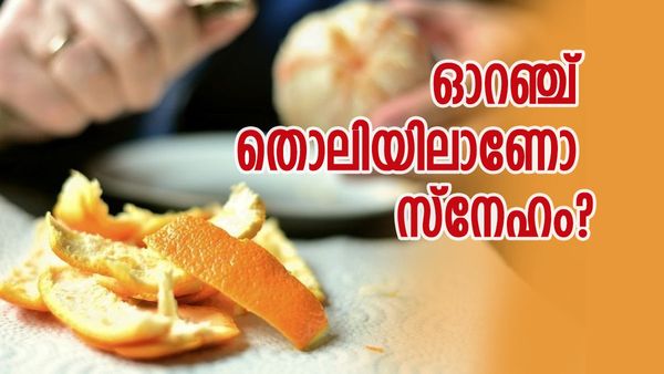 സോഷ്യൽ മീഡിയയിൽ വൈറലായി ഓറഞ്ച് പീൽ തിയറി; കുടുംബം കലക്കുമോ ഓറഞ്ച്?