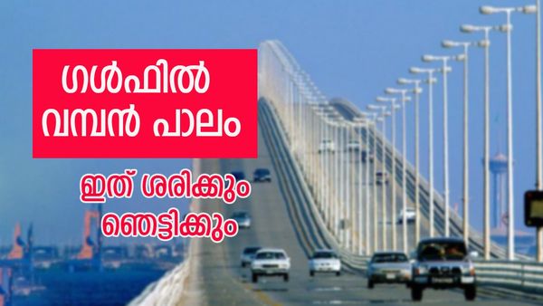 ഖത്തര്‍-ബഹ്‌റൈന്‍ ചേരുന്നു; കടല്‍ പിളര്‍ത്തി പാലം നിര്‍മിക്കും... യാത്ര 30 മിനുട്ടായി ചുരുങ്ങും
