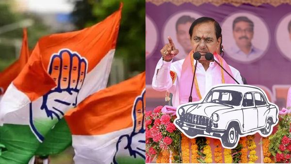 തെലങ്കാനയിൽ കോൺഗ്രസ് ചരിത്രം കുറിക്കും; ബിആർഎസിന് അടി തെറ്റുമെന്ന് സർവേ ഫലം