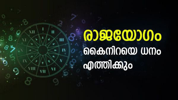 രാജയോഗം സമൃദ്ധിയിലേക്ക് നയിക്കും, സമ്പത്തും വരുമാനവും ഉയരും, ഈ രാശിക്കാര്‍ക്ക് നേട്ടങ്ങളുറപ്പ്