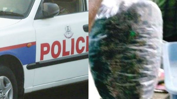 എടക്കാട് ദേശീയപാതയില്‍ അഞ്ചു കിലോ കഞ്ചാവ് ഉപേക്ഷിച്ച നിലയില്‍, പൊലീസ് അന്വേഷണമാരംഭിച്ചു