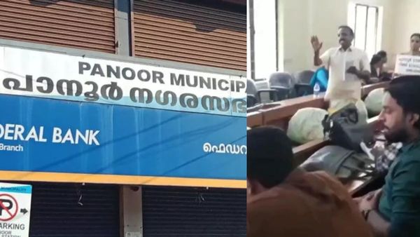 പാനൂർ നഗരസഭാ സെക്രട്ടറിയെ ഉപരോധിച്ച് ബിജെപി കൗൺസിലർ; യുഡിഎഫ് ഭരണസമിതിക്ക് എതിരെയും ആക്ഷേപം