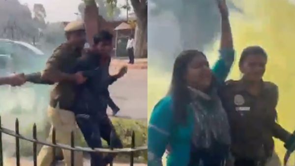 പാർലമെന്റിലെ സുരക്ഷാ വീഴ്ച; 4 പേർ കസ്റ്റഡിയിൽ, ഒരാൾക്ക് പാസ് ലഭിച്ചത് ബിജെപി എംപിയുടെ പേരിൽ