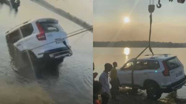 കാര്‍ വാഷിന് മുമ്പ് ഹാന്‍ഡ്‌ബ്രേക്കിടാന്‍ മറന്നു; സ്‌കോര്‍പ്പിയോയ്ക്ക് സംഭവിച്ചത് ഇങ്ങനെ