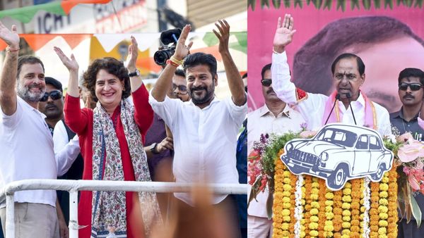 കെസിആറിന്റെ ഹാട്രിക് മോഹം ത്രിശങ്കുവിൽ ? തെലങ്കാന കീഴടക്കാൻ കോൺഗ്രസ്, ചരിത്രം തിരുത്തുമെന്ന് സർവേ ഫലം