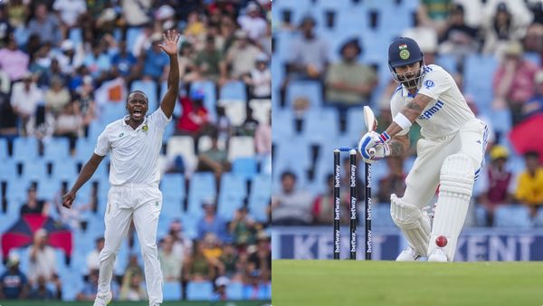 ആ വീക്ക്‌നെസ് വീണ്ടും ചതിച്ചു, വിരാടിനെ ട്രാപ്പില്‍ വീഴ്ത്തി; റബാദ വിക്കറ്റ് വീഴ്ത്തിയത് ഇങ്ങനെ