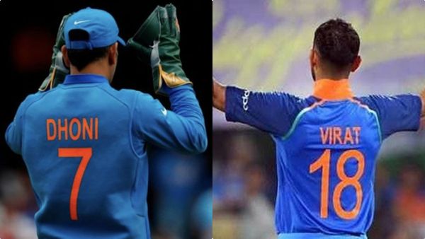 ധോണിയുടെ ഏഴാം നമ്പര്‍, കോലിയുടെ 18, സച്ചിന്റെ 10; ജേഴ്‌സി നമ്പറുകള്‍ക്ക് പിന്നിലെ രഹസ്യം ഇതാണ്