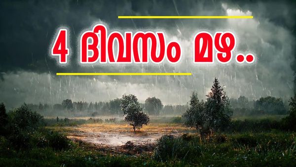 സംസ്ഥാനത്ത് 4 ദിവസം മഴ തുടർന്നേക്കും, ഇടിമിന്നലിനും കാറ്റിനും സാധ്യത; ജാ​ഗ്രത പാലിക്കുക