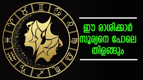 സമ്പത്ത് കുമിഞ്ഞ്കൂടും, എന്ത് കാര്യത്തിലും വെച്ചടി കയറ്റം, ഈ രാശിക്കാര്‍ സൂര്യനെ പോലെ തിളങ്ങും
