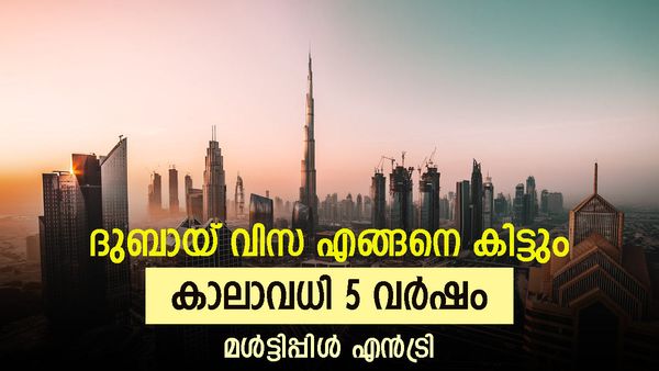 ദുബായ് മള്‍ട്ടിപ്പിള്‍ എന്‍ട്രി വിസ; അഞ്ച് വര്‍ഷം കാലാവധിയുള്ള വിസ എങ്ങനെ കിട്ടും, അറിയേണ്ടതെല്ലാം