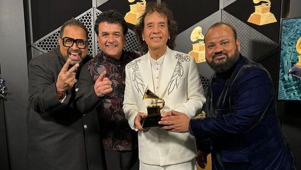 ഗ്രാമിയില്‍ ഇന്ത്യന്‍ തിളക്കം; സക്കീര്‍ ഹുസൈനും ശങ്കര്‍ മഹാദേവനും പുരസ്‌കാരം