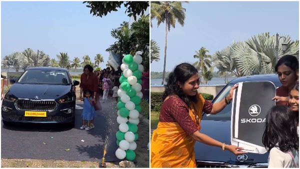 പുത്തൻ  സ്കോഡ സ്ലാവിയ സ്വന്തമാക്കി അശ്വതി ശ്രീകാന്ത്; അശ്വതിയുടെ പുതിയ വാഹനത്തിന്റെ വില എത്രയാണെന്നോ?